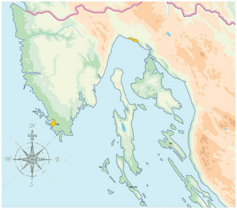 Karte Kvarnera